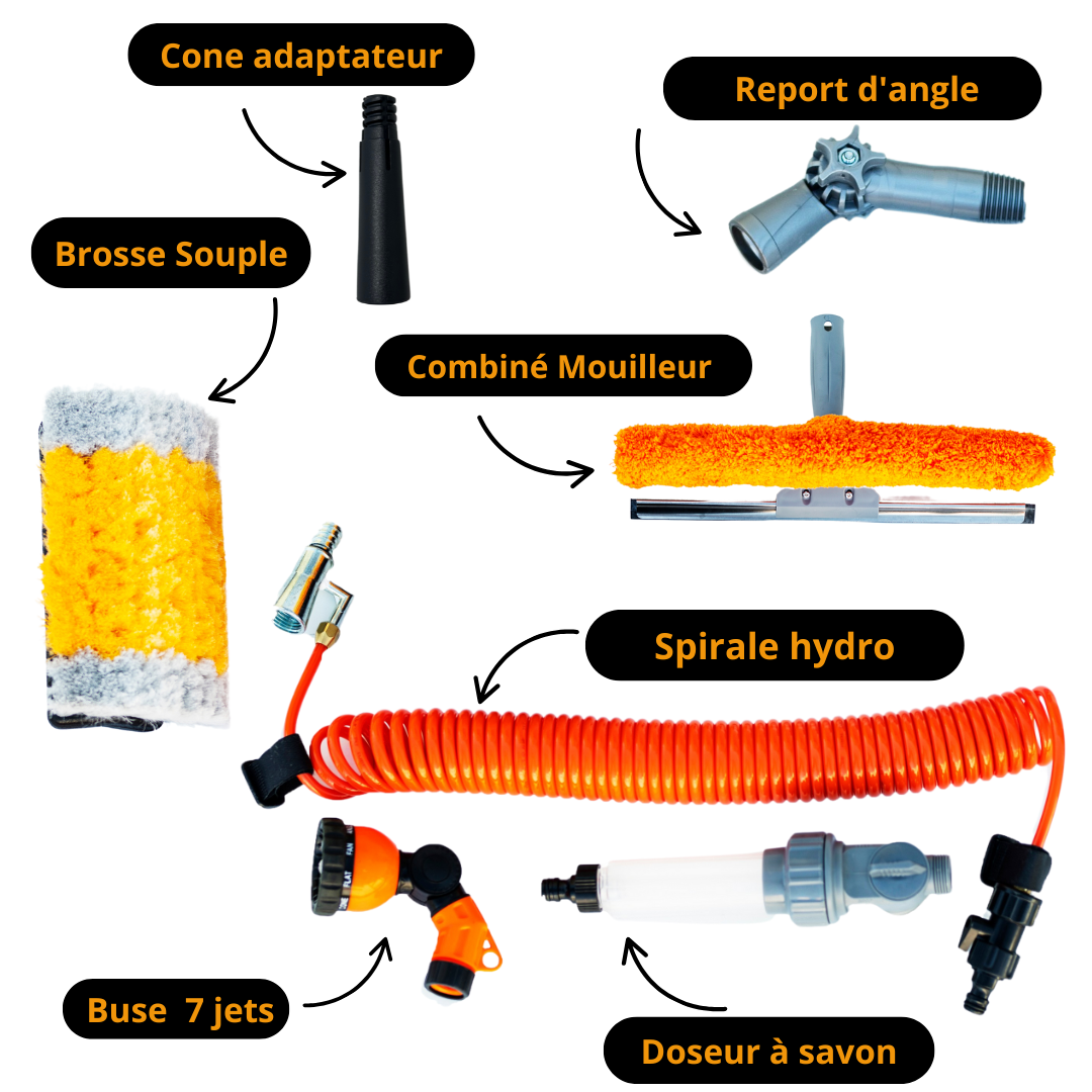 Kit Nettoyage Abri Piscine