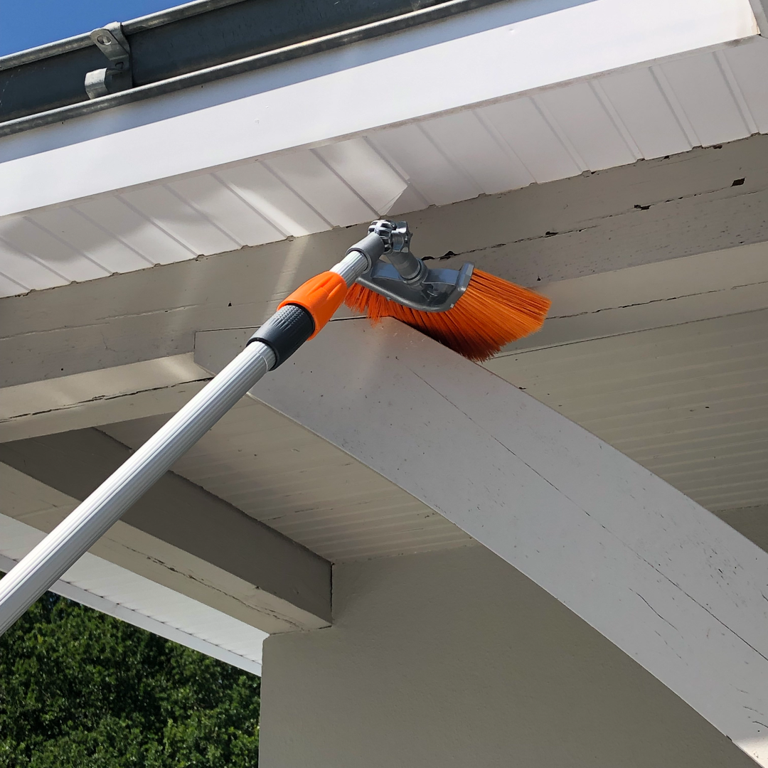 Report d’angle, pour accessoires de perche télescopique